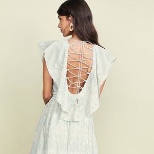 Love Sam Embroidered Maxi Dress